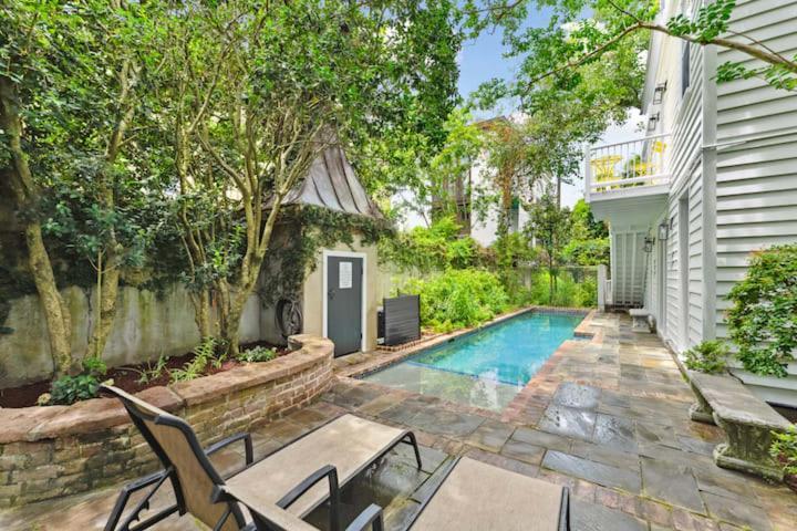Serene Cottage With Beautiful Garden And Heated Pool Charleston Eksteriør bilde