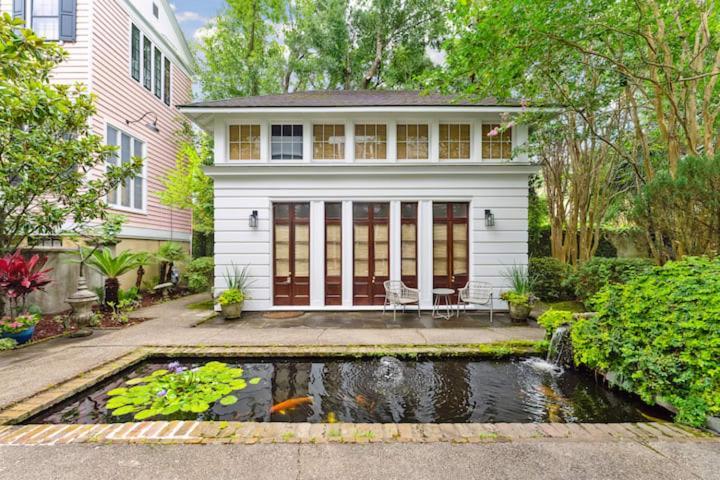 Serene Cottage With Beautiful Garden And Heated Pool Charleston Eksteriør bilde